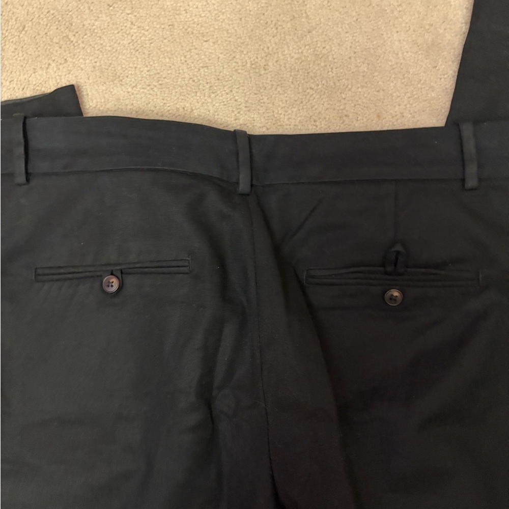 Zara Black Straight Leg Women's Pants - Picture 3 of 4